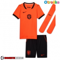 Otroške Nogometnih dresov Nizozemska Domači SP 2026 Kratki rokavi (+ hlače)